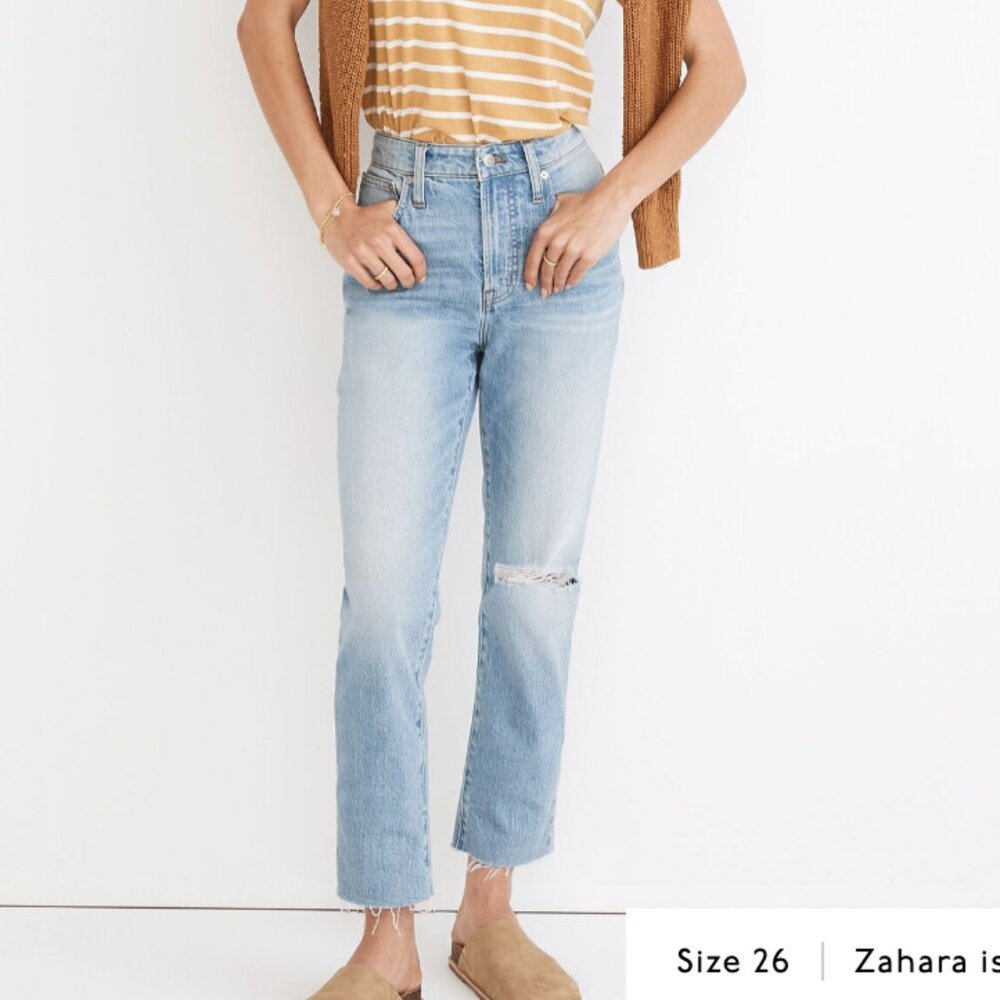 Madewell Curvy Perfect Vintage Jean